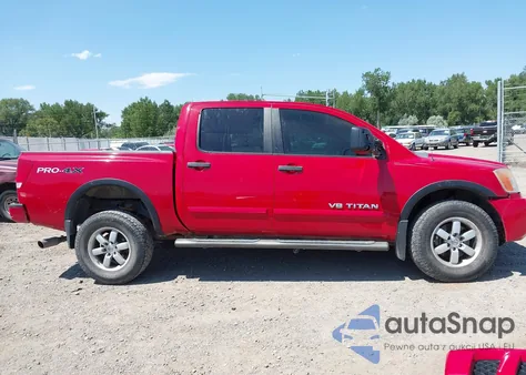 2012 Nissan Titan Pro-4X/S/Sl/Sv from USA, damaged, VIN 1N6AA0EC1CN302289